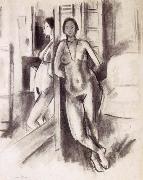 Henri Matisse Nude in the Mirror oil painting